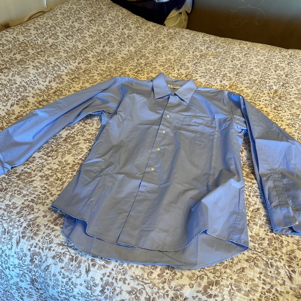Harve Benard Light Blue Dress Shirt
